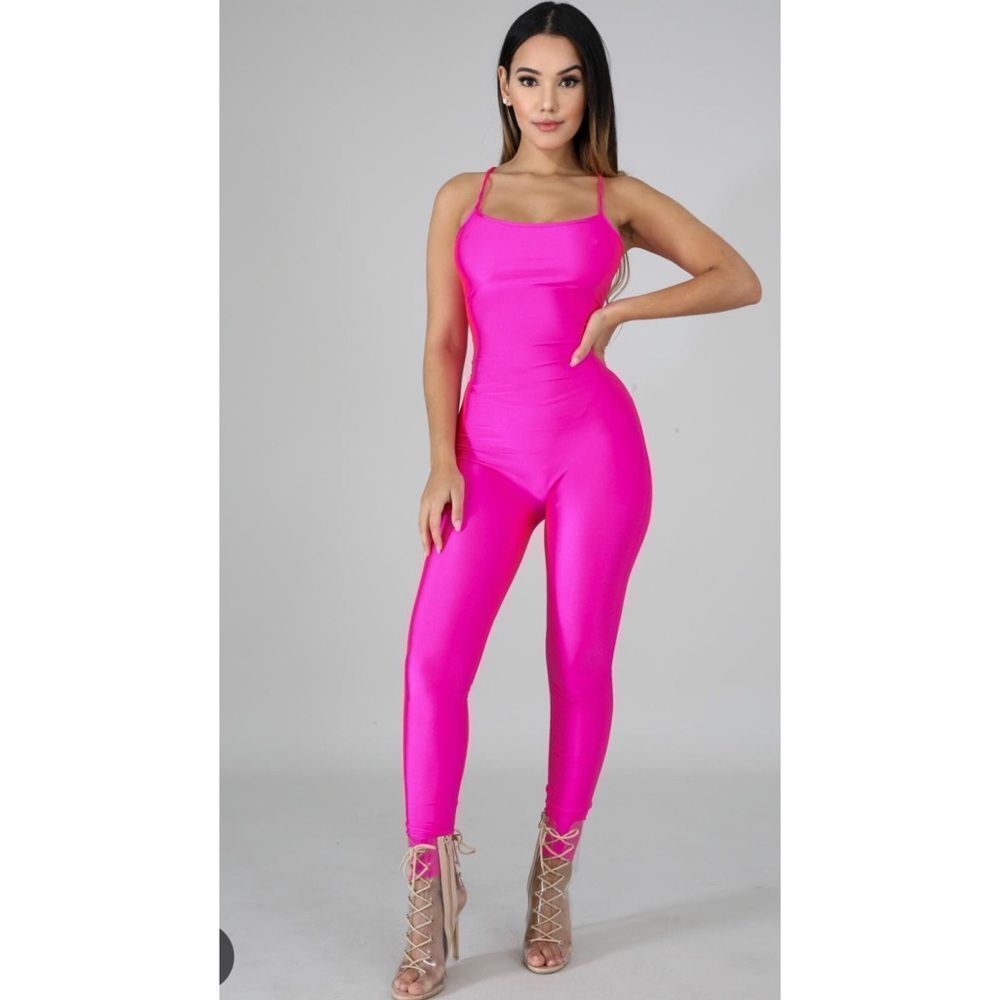 K Glam One Piece Bodysuit Jumpsuit Sz 3X